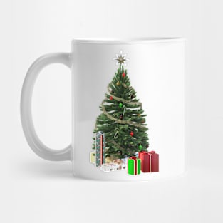 Christmas tree and gift Mug